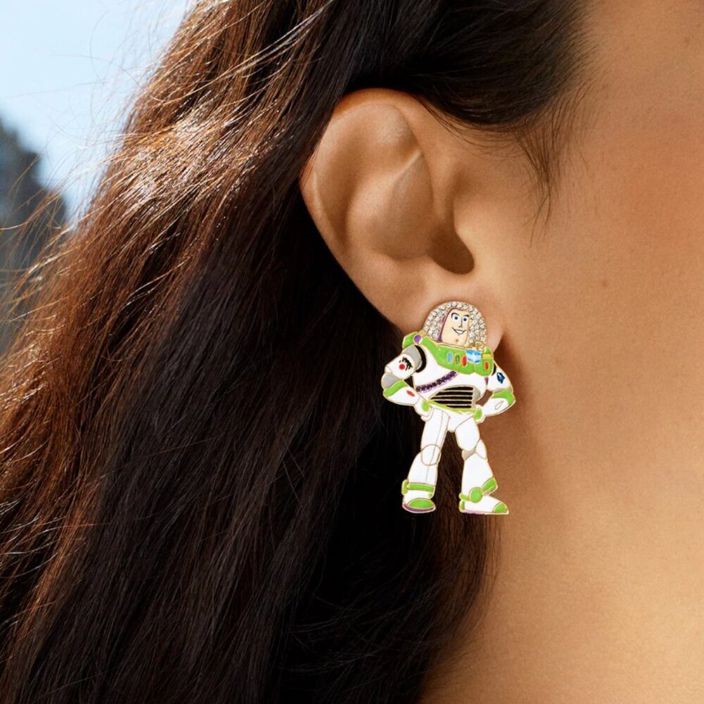 NWT - BaubleBar Toy Story Disney Pixar Buzz Lightyear Earrings